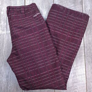Helly Hansen Womens Snow Pants Size Medium Tech XP Ski Snowboard Purple Vents